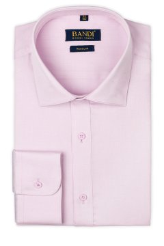 Růžová pánská košile REGULAR Decido