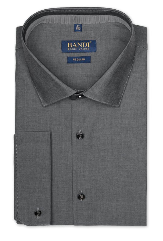 Pánská košile BANDI, model REGULAR LISCO Grigio