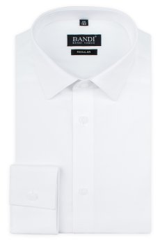 Bílá pánská košile REGULAR Orfeo