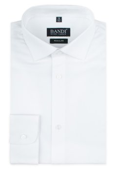 Pánská košile BANDI, model REGULAR MEDICIO Bianco