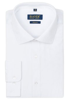 Bílá pánská košile REGULAR Luxed
