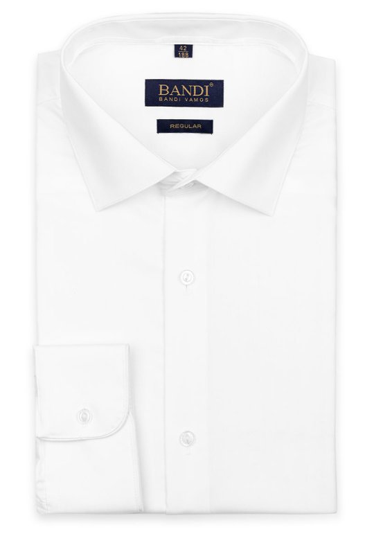 Pánská košile BANDI, model REGULAR PIERO Bianco