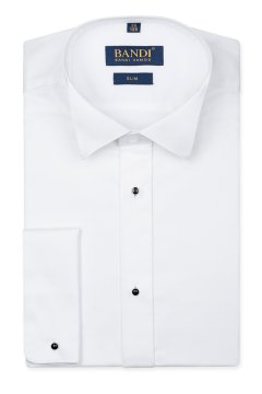 Bílá slavnostní košile SLIM Arcedux