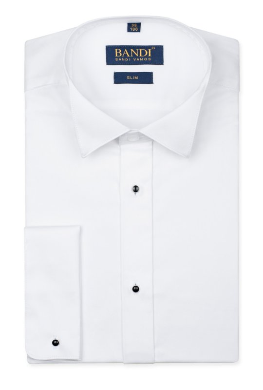 Bílá slavnostní košile SLIM Arcedux
