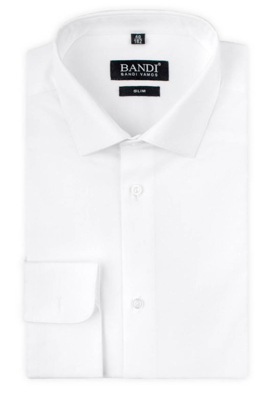 Pánská košile BANDI, model SLIM CAMPION Bianco
