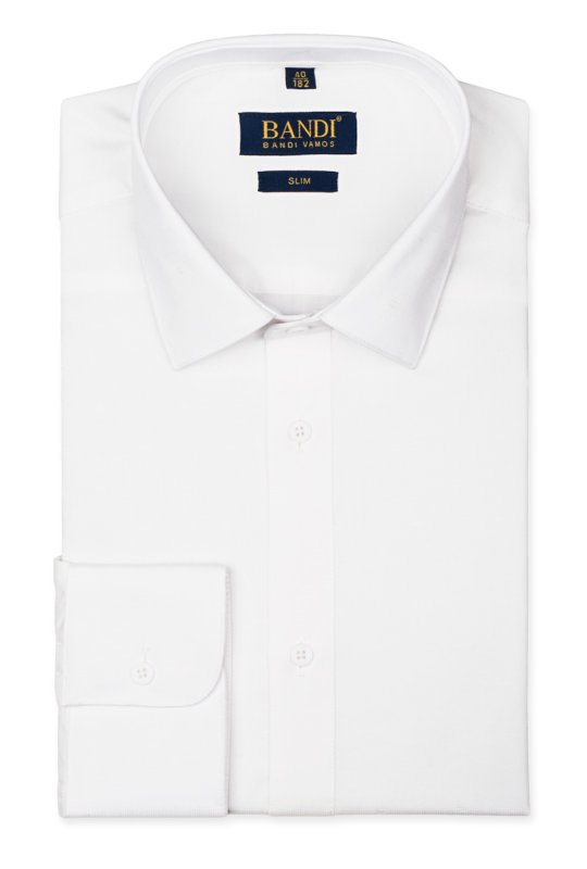 Pánská košile BANDI, model SLIM DECIDO Bianco