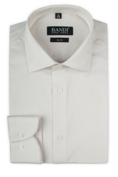 Pánská košile BANDI, model SLIM CATENA Cremo