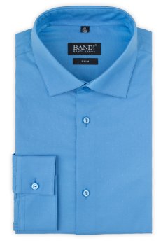 Modrá pánská košile SLIM Elviro
