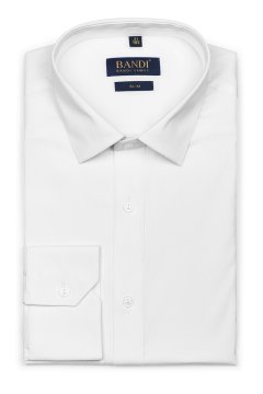 Pánská košile BANDI, model SLIM FOGGIA Bianco