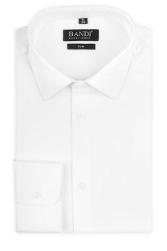 Pánská košile BANDI, model SLIM LEPORE Bianco