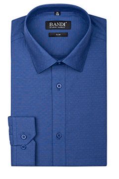 Tmavě modrá pánská košile SLIM Pinto
