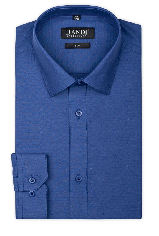 Tmavě modrá pánská košile SLIM Pinto