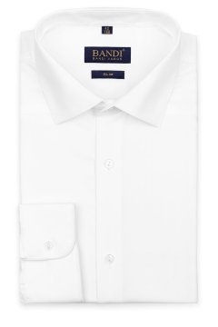 Bílá pánská košile SLIM Piero