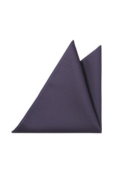 Tmavě fialový čtvercový kapesníček do saka Casio 19