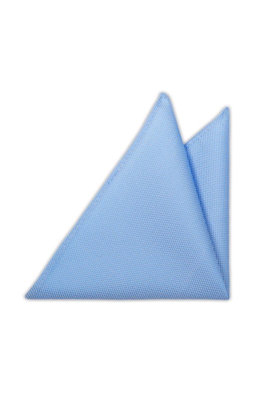 Modrý čtvercový kapesníček do saka Casio 15