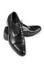 Černé pánské kožené boty Turin