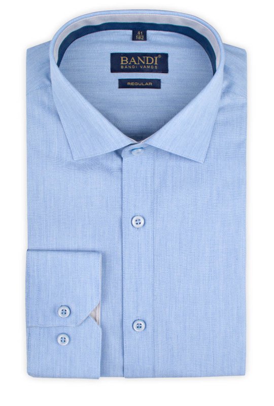 Modrá pánská košile REGULAR Afresco