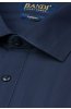 Detail látky tmavě modré proužkovaná košile FORMAL Luxed