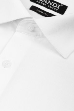 Detail bílé pánské košile FORMAL Ottone