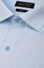 Detail látky modré pánské košile FORMAL Piero