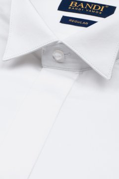 Detail bílé slavnostní košile FORMAL Anzidux