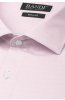 Detail látky růžové pánské košile s jemnou texturou REGULAR Brizzi
