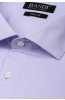 Detail látky světle fialové pánské košile s jemnou texturou REGULAR Brizzi