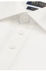 Detail látky pánské košile krémové barvy REGULAR Dosso