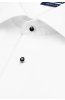 Detail látky a knoflíčků bílé pánské košile REGULAR Naive