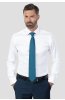 Bílá pánská košile SLIM Arrigo na postavě s kravatou