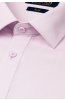 Detail textury látky růžové pánské košile SLIM Decido