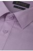 Detail textury světle fialové pánské košile SLIM Delocio