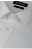 Detail látky pánské košile krémové barvy SLIM Respire