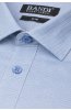 Detail látky modré pánské košile s jemnou texturou SLIM Scalia