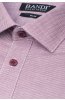 Detail textury látky růžové pánské košile SLIM Scalia