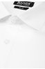 Detail bílé pánské košile SLIM Tascio