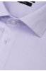 Detail světle fialové pánské košile SLIM Velia