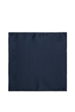 Rozložený tmavě modrý kapesníček do saka Galla