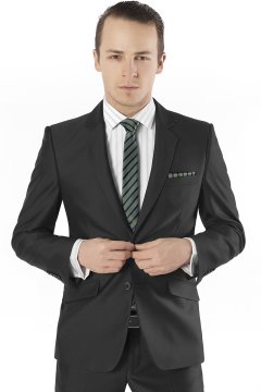 Pánská kravata BANDI, model SET CLASS slim 07