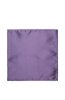 Rozložený lesklý fialový čtvercový kapesníček do saka k motýlku Exclusive