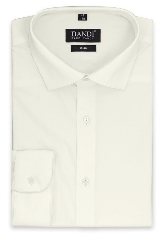 Pánská košile BANDI, model SLIM ALFIO Cremo