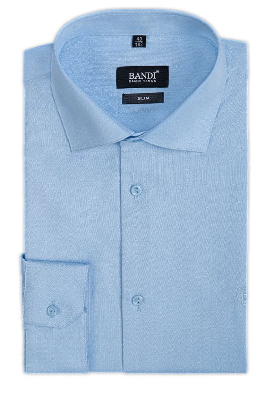 Pánská košile BANDI, model SLIM MARILLE Celest