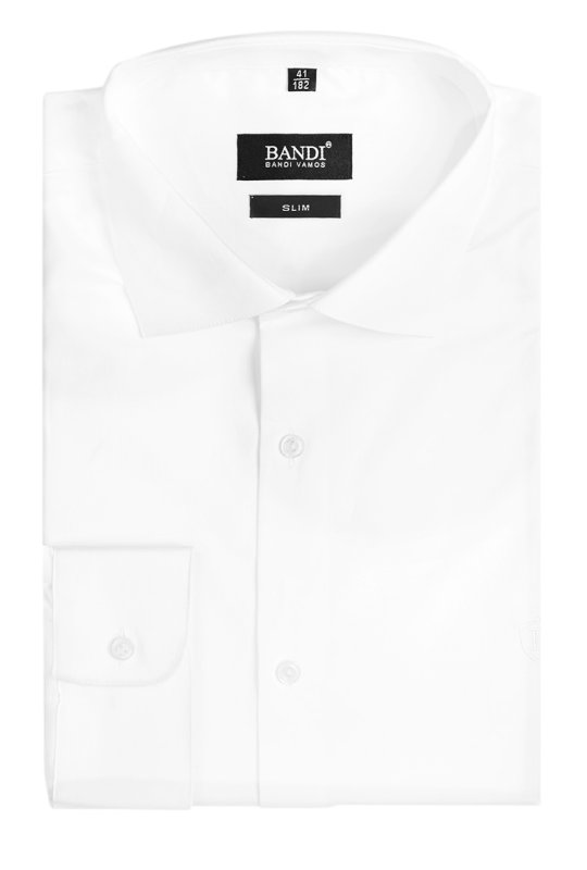 Pánská košile BANDI, model SLIM LUCRECIO Bianco