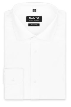 Pánská košile BANDI, model REGULAR ALFIO Bianco