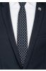 Pánský hedvábný kravatový set, model BASTRE
