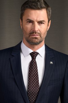 Pánská košile BANDI, model SLIM SILVIO Bianco