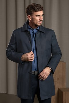 Pánský plášť model TAILORED FILLIANO, Marin