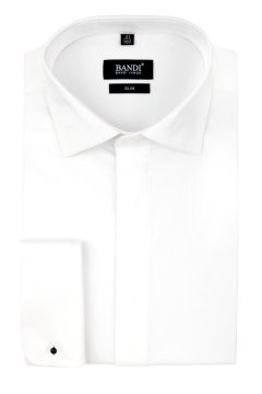 Pánská košile BANDI, model SLIM LARADUX Bianco