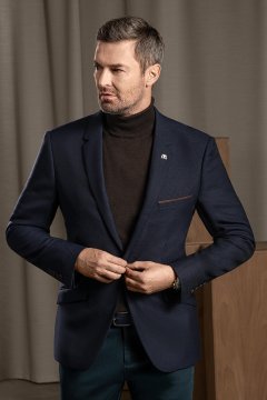 Pánské volnočasové sako BANDI, model TAILORED CAMPO Marin