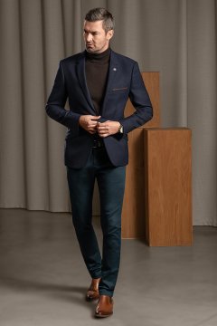 Pánské volnočasové sako BANDI, model TAILORED CAMPO Marin